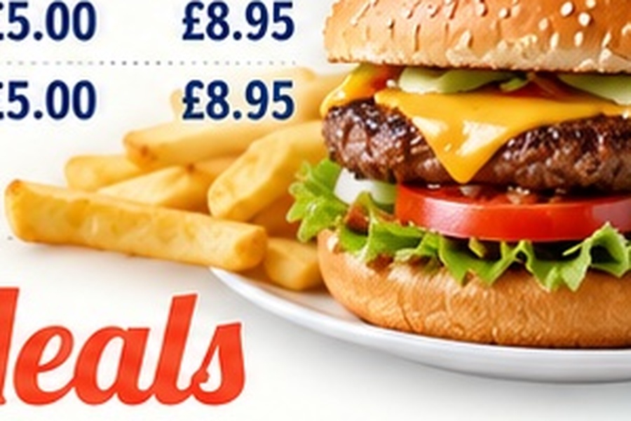Juicy cheeseburger with chips